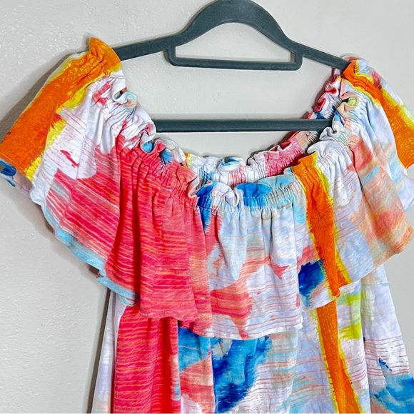 Anthropologie Meadow Rue Top
Effervesce Off The Shoulder Multicolor size XS - Picture 4 of 9
